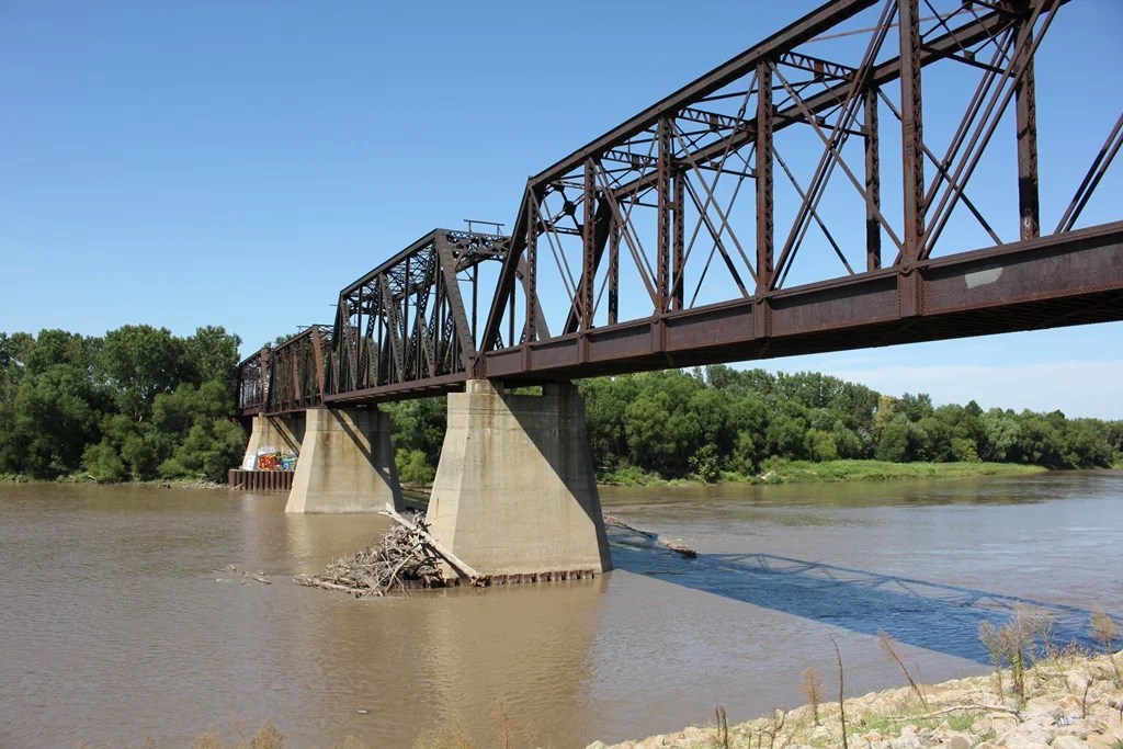 Topeka Rail Bridge (East)